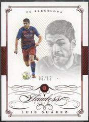 Luis Suarez [Ruby] Soccer Cards 2016 Panini Flawless Prices