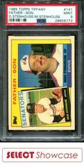 Father Son [D. Stenhouse, M. Stenhouse] Baseball Cards 1985 Topps Tiffany Prices