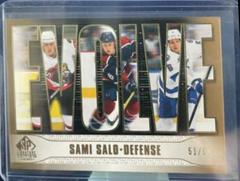 Sami Salo [Gold] #E-10 Hockey Cards 2020 SP Signature Edition Legends Evolve Prices