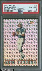 Dan Marino [Silver Prism] #11 Football Cards 1993 Pacific Prism Insert Prices