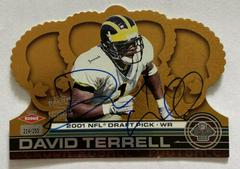 David Terrell [Autograph] #153 Football Cards 2001 Pacific Crown Royale Prices