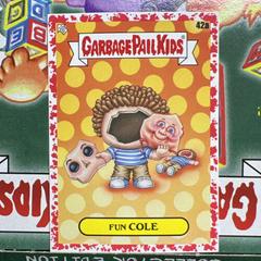 Fun Cole [Red] Garbage Pail Kids at Play Prices