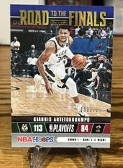 Giannis Antetokounmpo #17 Basketball Cards 2021 Panini Hoops Road to the Finals Prices