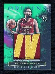 Isaiah Mobley [Green] #JJ-IMC Basketball Cards 2022 Panini Origins Rookie Jumbo Jerseys Prices