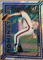 Tom Seaver [Rapture] #D12 Baseball Cards 2023 Panini Donruss Dominators Prices