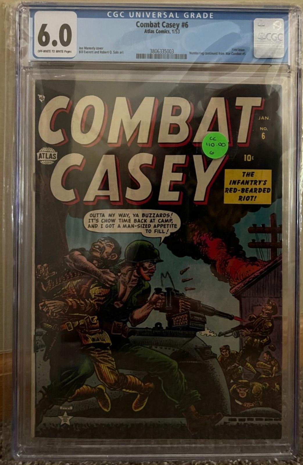 Combat Casey #6 (1953) Comic Books Combat Casey