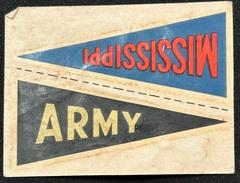 Army [Mississippi] Football Cards 1960 Fleer College Pennant Decals Prices