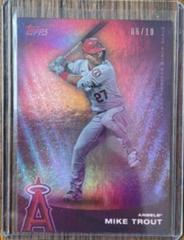 Mike Trout [Pink Glitter] #1 Baseball Cards 2022 Topps X Steve Aoki Prices