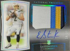 Easton Stick [Patch Autograph Midnight] #191 Football Cards 2019 Panini National Treasures Prices