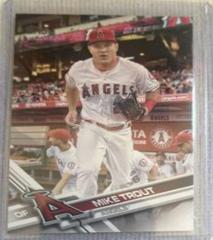 Mike Trout [Leaving Dugout Vintage Stock] #20 Baseball Cards 2017 Topps Prices