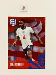 Raheem Sterling [Red] #20 Soccer Cards 2022 Panini The Best of England Prices