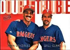 Juan Gonzalez / Will Clark #10 Baseball Cards 1997 Ultra Double Trouble Prices