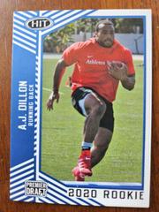 AJ Dillon [Blue] #61 Football Cards 2020 Sage Hit Prices