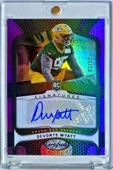Devonte Wyatt [Purple] #RS-DW Football Cards 2022 Panini Certified Rookie Signatures Prices