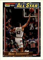Brad Daugherty Basketball Cards 1992 Topps Gold Prices