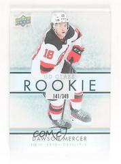 Dawson Mercer #GR-26 Hockey Cards 2021 Upper Deck Ovation UD Glass Rookies Prices