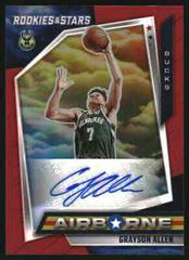 Grayson Allen [Red] #AIR-GRA Basketball Cards 2021 Panini Chronicles Airborne Signatures Prices