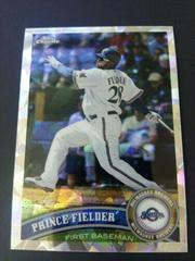 Prince Fielder #9 Baseball Cards 2011 Topps Chrome Prices