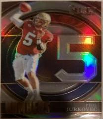 Phil Jurkovec [Silver] Football Cards 2022 Panini Select Draft Picks Numbers Prices