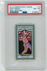 Mike Trout [Mini Batting] Baseball Cards 2013 Topps Gypsy Queen Prices