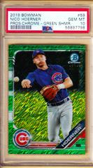 Nico Hoerner [Green Shimmer] #BCP-59 Baseball Cards 2019 Bowman Chrome Prospects Prices