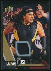Nyla Rose [Gold Memorabilia] #50 Wrestling Cards 2021 Upper Deck AEW Prices