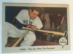 1948 the Sox Miss [The Pennant] Baseball Cards 1959 Fleer Ted Williams Prices