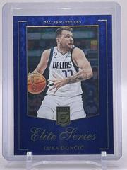 Luka Doncic [Blue] #2 Basketball Cards 2023 Donruss Elite Series Prices