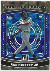Ken Griffey Jr. [Gold] #LL1 Baseball Cards 2023 Panini Donruss Locked and Loaded Prices