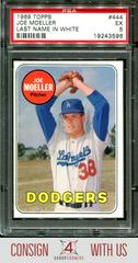 Joe Moeller [Last Name in White] #444 Baseball Cards 1969 Topps Prices