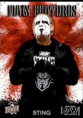 Sting #MF-23 Wrestling Cards 2021 Upper Deck AEW Main Features Prices