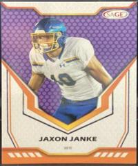 Jaxon Janke #9 Football Cards 2024 Sage Prices