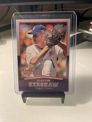 Clayton Kershaw Baseball Cards 2008 Upper Deck Timeline Prices