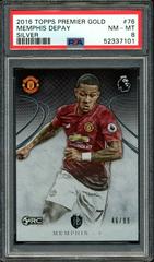 Memphis Depay [Silver] Soccer Cards 2016 Topps Premier Gold Prices