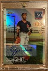 Ozzie Smith [Autograph] Baseball Cards 2019 Topps Chrome Update 150 Years of Professional Baseball Prices