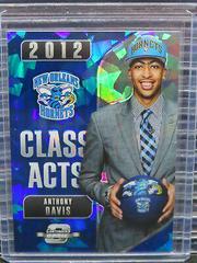 Anthony Davis [Blue Cracked Ice] #9 Basketball Cards 2018 Panini Contenders Optic Class Acts Prices