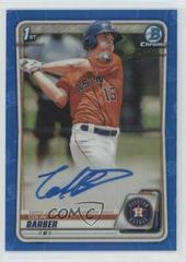 Colin Barber Baseball Cards 2020 Bowman Sapphire Autographs Prices