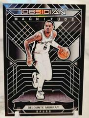 Dejounte Murray Basketball Cards 2021 Panini Obsidian Magnitude Prices