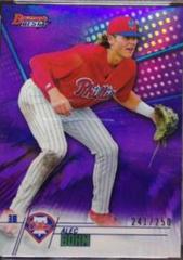 Alec Bohm [Purple] #TP-8 Baseball Cards 2018 Bowman's Best Top Prospects Prices