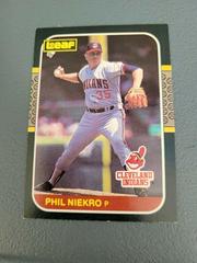 Phil Niekro #181 Baseball Cards 1987 Leaf Prices