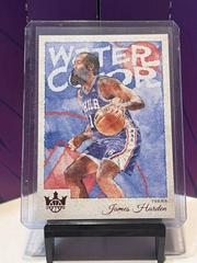 James Harden [Ruby] #9 Basketball Cards 2022 Panini Court Kings Water Color Prices
