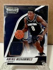 Aminu Mohammed #TH-AMO Basketball Cards 2022 Panini Chronicles Draft Picks Threads Rookie Memorabilia Prices