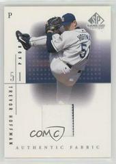 Trevor Hoffman #TrH Baseball Cards 2001 SP Game Used Authentic Fabric Prices