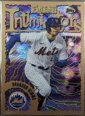 Brandon Nimmo [Refractor] #12 Baseball Cards 2023 Topps Finest Flashbacks Prices
