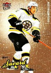 Marc Savard #8 Hockey Cards 2008 Ultra Prices