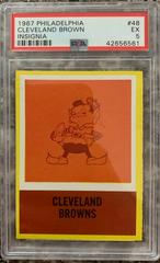 Cleveland Brown [Insignia] Football Cards 1967 Philadelphia Prices