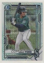 Harry Ford [Asia Refractor] Baseball Cards 2021 Bowman Draft Chrome Prices