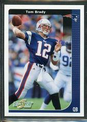 Tom Brady #137 Football Cards 2002 Panini Score Prices