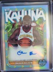 Omaha Biliew #BKA-OB Basketball Cards 2023 Bowman Chrome University The Big Kahuna Autographs Prices