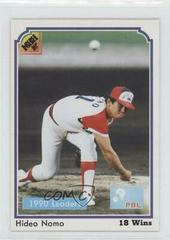 Hideo Nomo #206 Baseball Cards 1991 BBM Prices